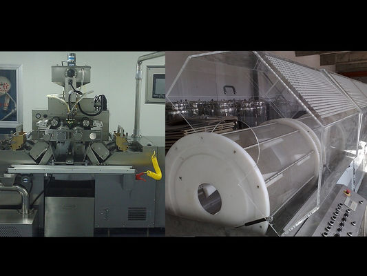 Full Automatic Softgel Encapsulation Equipment Pharmaceutical With PLC Control