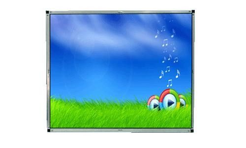 19 Inch 1280x1024 Pixels 6 bit + FRC AC 100~240V 28W Industrial Open Frame LCD Display