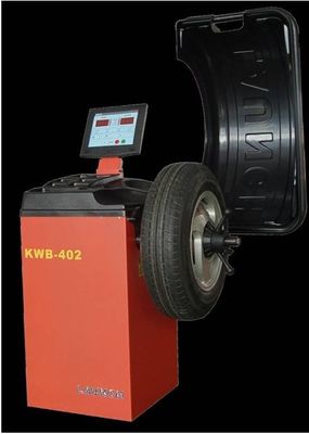 240rpm Auto Workshop Equipment , Automatic Compact Wheel Balancing Machine KWB-402