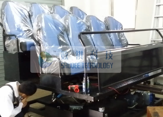 Exciting Amazing 5D Simulator With Six Degrees Of Freedom Motion Chairs