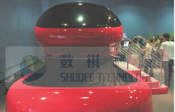 Full-motion simulator ride