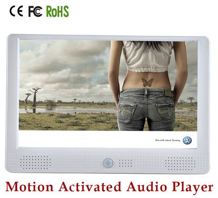 Shelf Small Motion Sensor LCD Display for Advertising MPEG 1 / MPEG 2 / MPEG 4